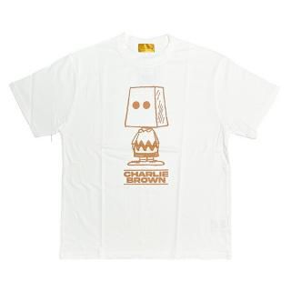 <img class='new_mark_img1' src='https://img.shop-pro.jp/img/new/icons15.gif' style='border:none;display:inline;margin:0px;padding:0px;width:auto;' />スヌーピー チャーリーブラウン Tシャツ(L) ホワイト アパレル 日本製 SNOOPY