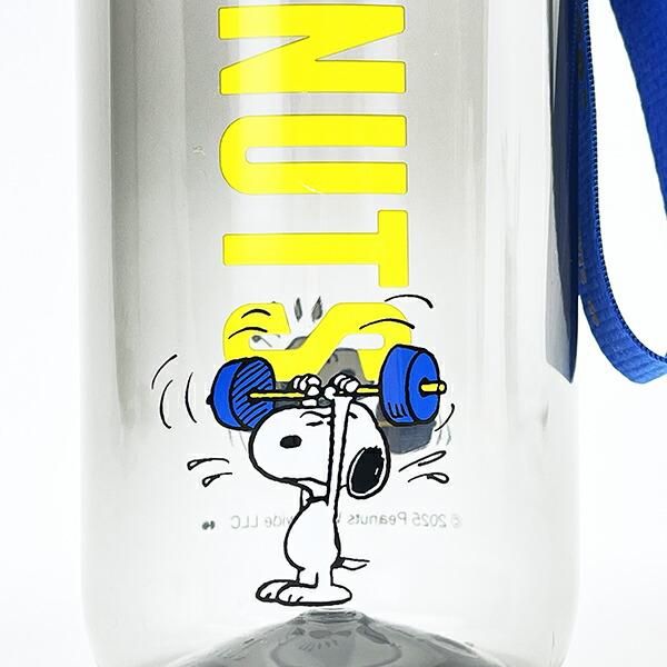 スヌーピー ストラップ付きドリンクホルダー(L) ブラック ランチ 水筒