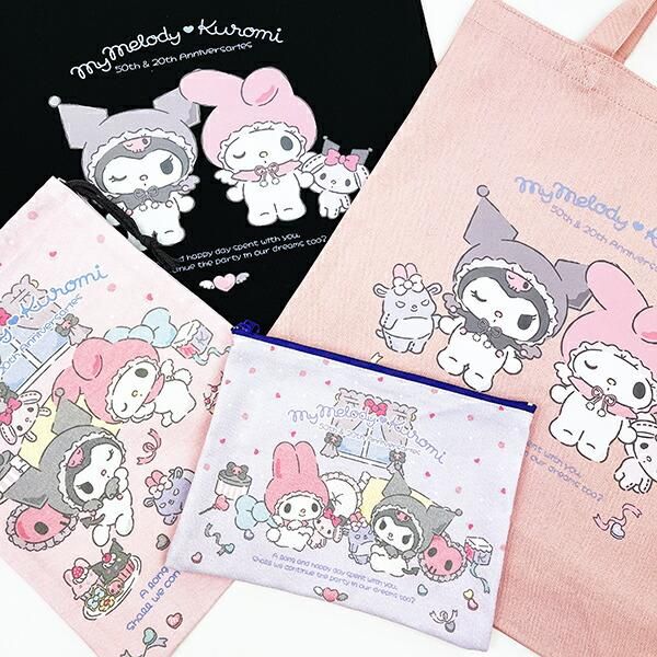 サンリオ マイメロディ50th ＆クロミ20th エンジェルトート