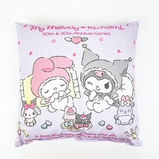 <img class='new_mark_img1' src='https://img.shop-pro.jp/img/new/icons15.gif' style='border:none;display:inline;margin:0px;padding:0px;width:auto;' />サンリオ マイメロディ50th ＆クロミ20th エンジェルクッション 日本製 Sanrio