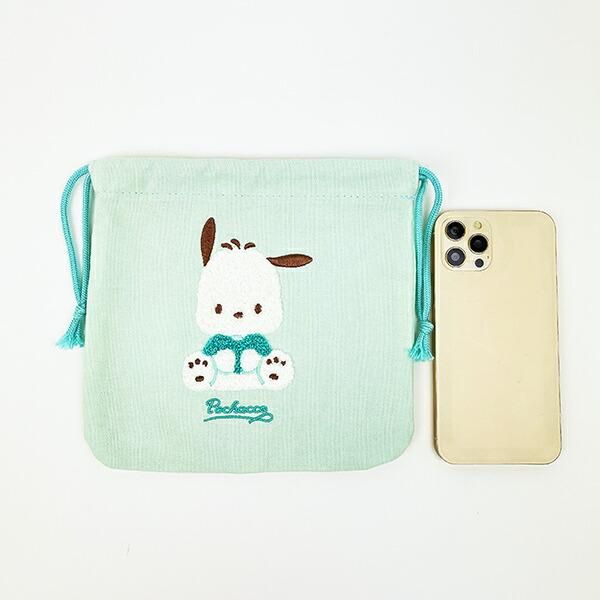 サンリオサガラ刺繍巾着ポーチ