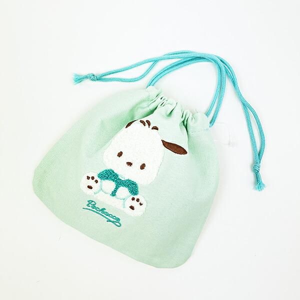 サンリオサガラ刺繍巾着ポーチ