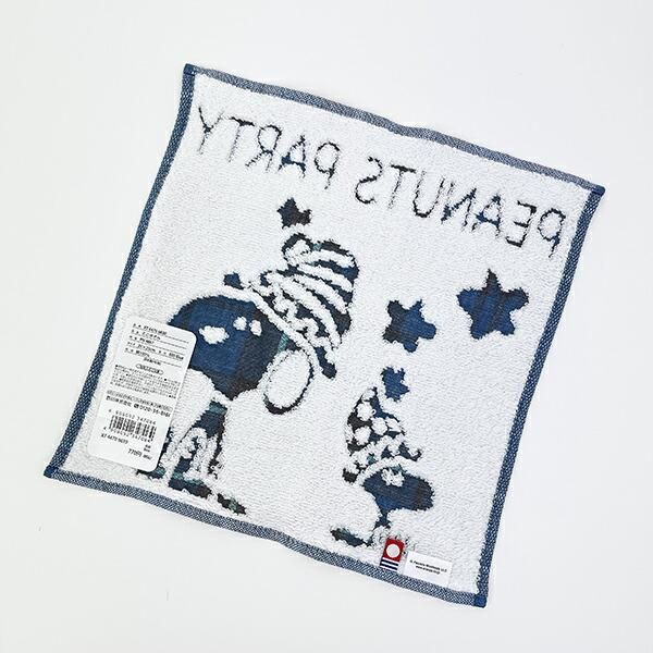 スヌーピーのタオル スヌーピー ミニタオル サークル柄 ピンク 西川 日本製 SNOOPY