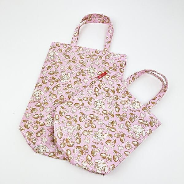 【レア】マイメロ　ダイカットトートバッグ サンリオ マイメロ ダイカット トートバッグ レディース 大型