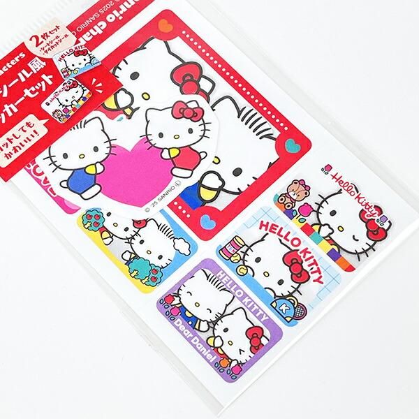 3025ハローキティシールセットSANRIO Stickers - メルカリ