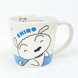 <img class='new_mark_img1' src='https://img.shop-pro.jp/img/new/icons15.gif' style='border:none;display:inline;margin:0px;padding:0px;width:auto;' />クレヨンしんちゃん シロ 星 メジャーマグ 食器 コップ