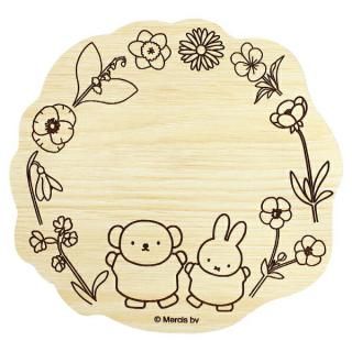 <img class='new_mark_img1' src='https://img.shop-pro.jp/img/new/icons15.gif' style='border:none;display:inline;margin:0px;padding:0px;width:auto;' />【予約品】《10月発売予定！入荷次第順次発送！》 ミッフィー  miffy ウッドホワイトボード(フラワー) インテリア