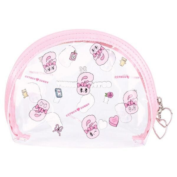 エスターバニー（Esther Bunny） クリアシェルポーチ(フェイスチラシ)