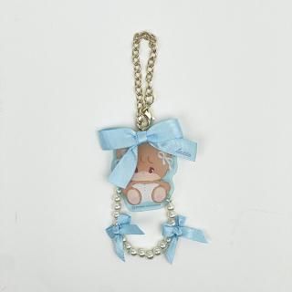 <img class='new_mark_img1' src='https://img.shop-pro.jp/img/new/icons15.gif' style='border:none;display:inline;margin:0px;padding:0px;width:auto;' />mikko illustrations ミッコ ラテ アクリルキーホルダー (ブルー)