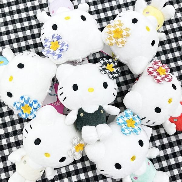 サンリオ ハローキティ マスコット カオハナ ブラック Sanrio