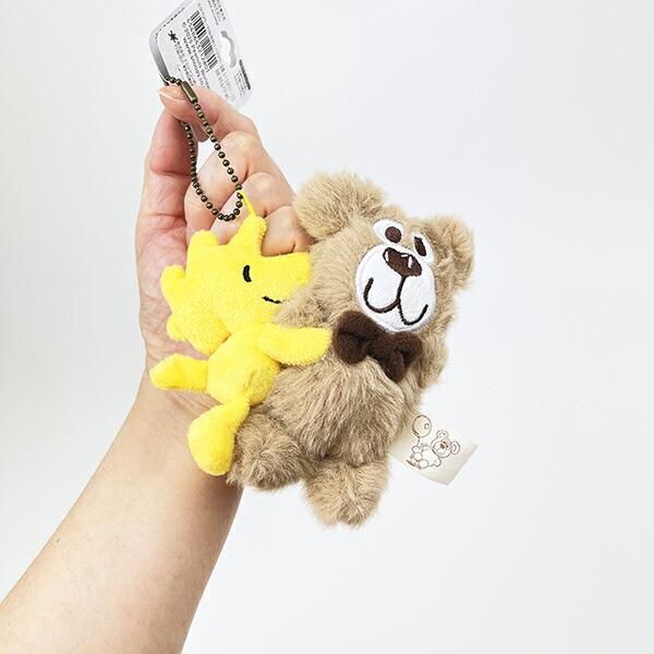 スヌーピー ウッドストック＆ベア マスコット SNOOPY