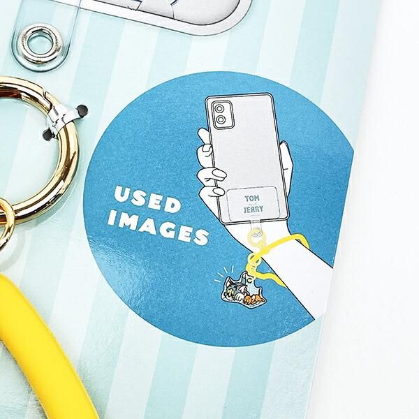 トムとジェリー トム チーズ型スマホストラップ スマホアクセサリー