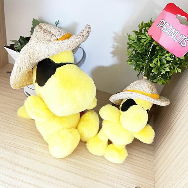 スヌーピー＆ウッドストック BIG＆レトロ顔ぬいぐるみ　2点 ☆Hallmark☆ スヌーピーとウッドストック ぬいぐるみ セット