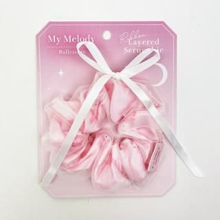 <img class='new_mark_img1' src='https://img.shop-pro.jp/img/new/icons15.gif' style='border:none;display:inline;margin:0px;padding:0px;width:auto;' />サンリオ マイメロディ リボンレイヤードリボンシュシュ バレエコア ヘアアクセサリー  Sanrio