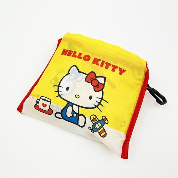 サンリオ ハローキティ ポケット付きエコバッグ かばん お買い物