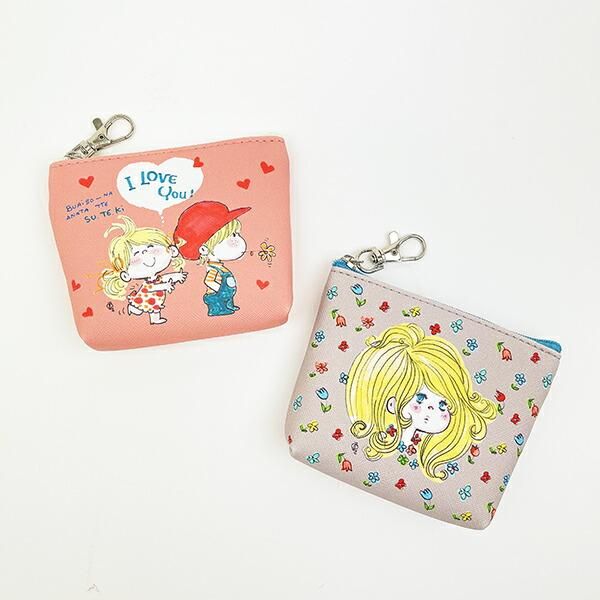 ちゃんみなAOD3代々木 ポーチ チャーム セット 新品未使用未開封 水森亜土 プチポーチ ピンク