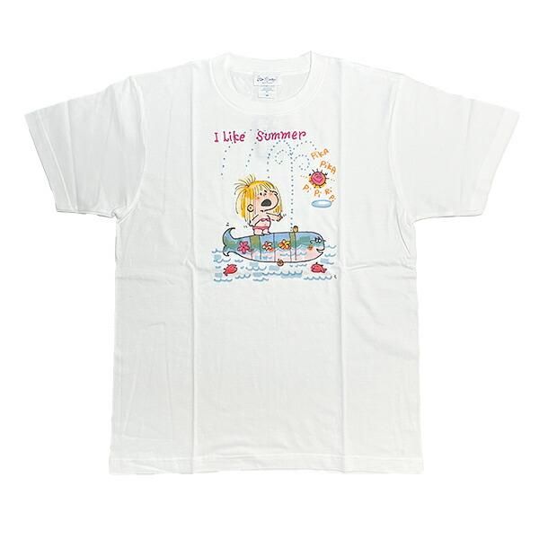 昭和 レトロ ポップ 水森亜土 亜土ちゃん Tシャツ ヴィンテージ