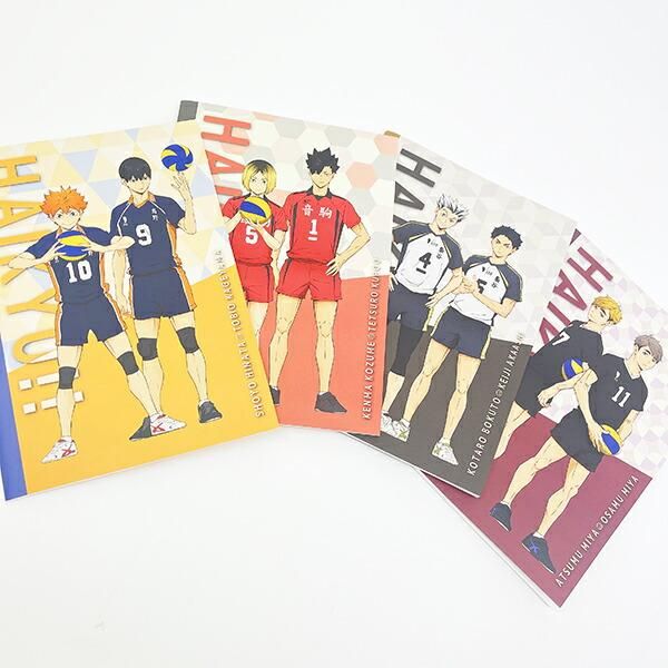 ハイキュー！！ 稲荷崎高校(宮侑・治) A5綴じノート 文具 日本製