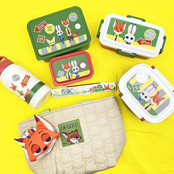 ズートピアのラフなランチグッズ