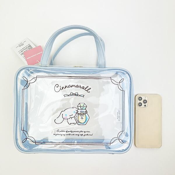 サンリオ シナモロール トラベルポーチセット ブルーコスメ シナモン