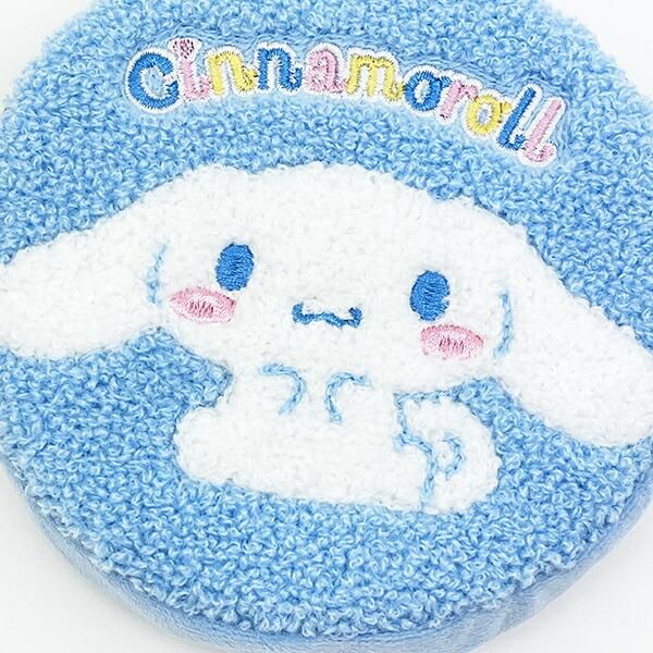 【完売レア】フェイラー　サンリオ　シナモン　シナモロール　サイドポーチ サンリオ シナモロール サークル さがらポーチ (ブルー