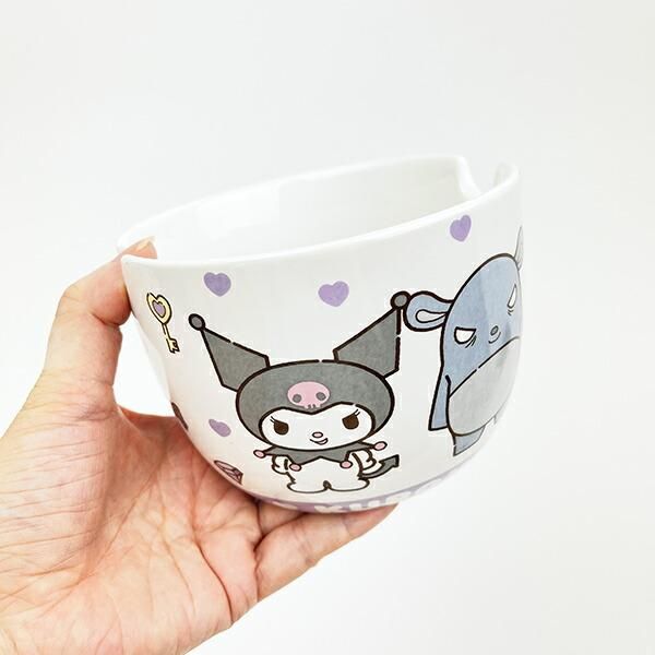 サンリオ クロミ 陶器製ボウル箸セット いつもいっしょのお