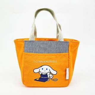 <img class='new_mark_img1' src='https://img.shop-pro.jp/img/new/icons15.gif' style='border:none;display:inline;margin:0px;padding:0px;width:auto;' />サンリオ アイシナモロール 保冷ランチトートバッグ (オレンジ) キッチン シナモン Sanrio