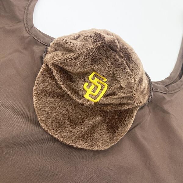 MLB(メジャーリーグ) パドレス キャップ型エコバッグ