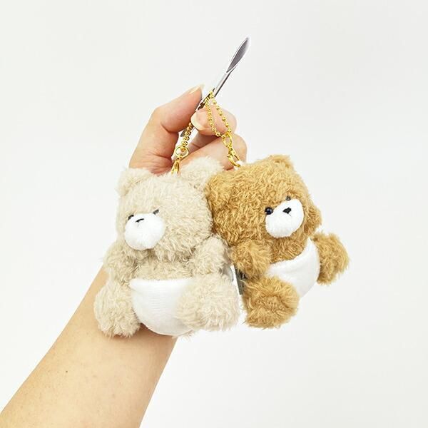 癒しの動物・アニマルニコぬいキーホルダーシリーズ