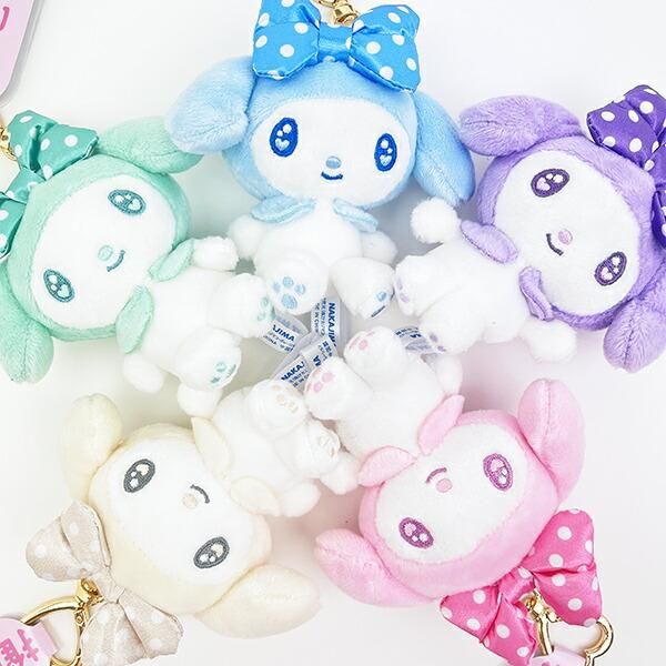 新品未使用　サンリオ　ピンク　マイメロディ　ぬいぐるみ　マスコット　キーホルダー サンリオ マイメロディ 推し色マスコット ピンク ぬいぐるみ