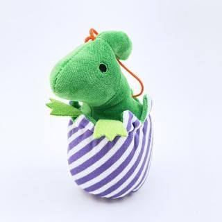 <img class='new_mark_img1' src='https://img.shop-pro.jp/img/new/icons15.gif' style='border:none;display:inline;margin:0px;padding:0px;width:auto;' />ふわダイナソーコレクション 本格派 たまごパラサウロロフス ストラップ付 ぬいぐるみ (パープル) 恐竜