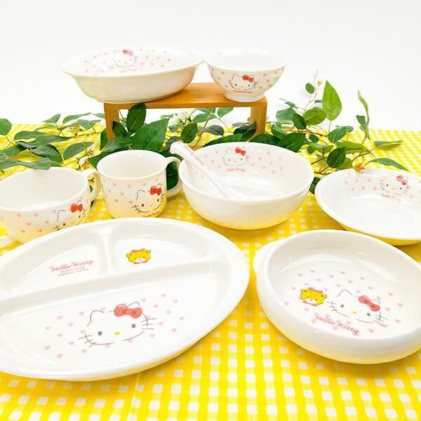 サンリオ ハローキティ カレー皿 ピンクハート 食器 日本製 Sanrio