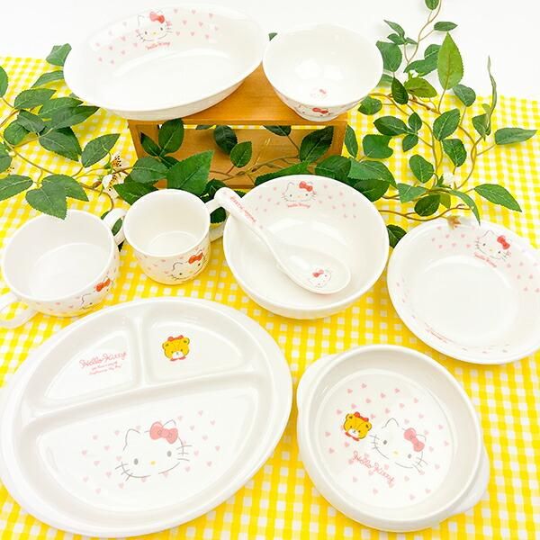 サンリオ ハローキティ ランチプレート ピンクハート 食器 日本製 Sanrio