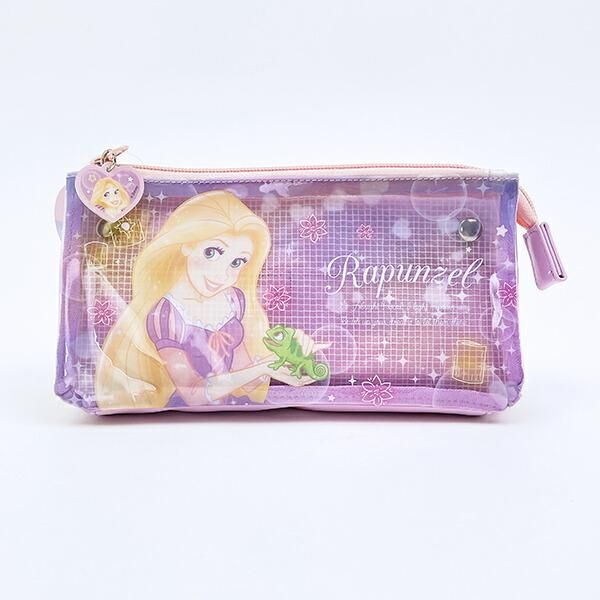 ラプンツェル＾＾ ディズニー ラプンツェル フラットペンケース 文具 スクール Disney