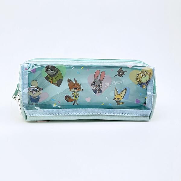 ズートピア　ペンケース ディズニー ズートピア Wファスナーペンケース 文具 スクール Disney