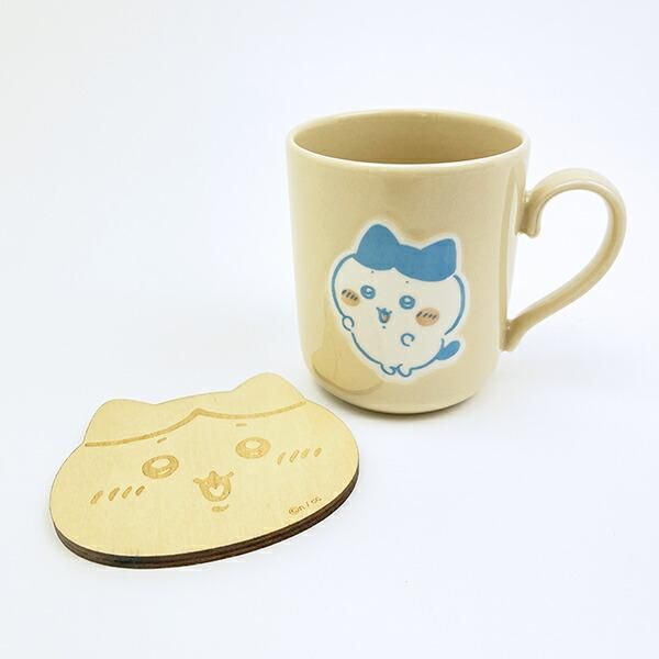 ちいかわ ハチワレ コースター付マグカップ コップ