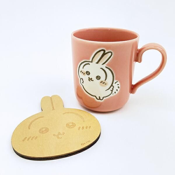 ちいかわ うさぎ コースター付マグカップ コップ