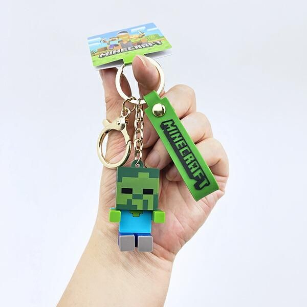 マインクラフト ゾンビ マスコットキーホルダー マイクラ