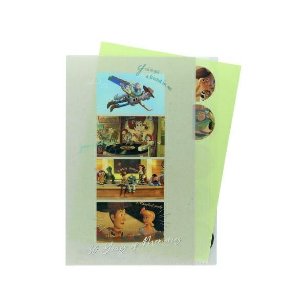 ディズニー トイストーリー 30th ダイカットクリアファイル5P シーン