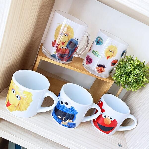 エルモ マグカップ 日本製 セサミストリート エルモ マグカップ コップ 日本製