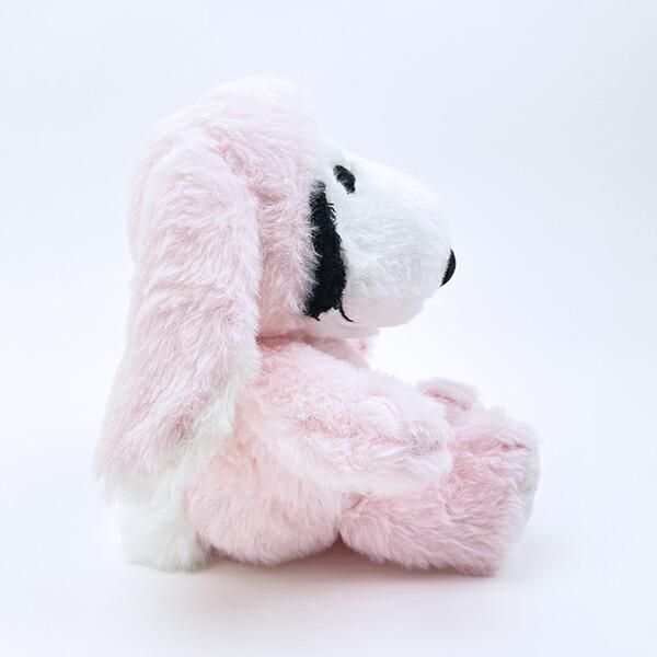 スヌーピー ロップイヤーバニー ぬいぐるみ (ピンク) SNOOPY