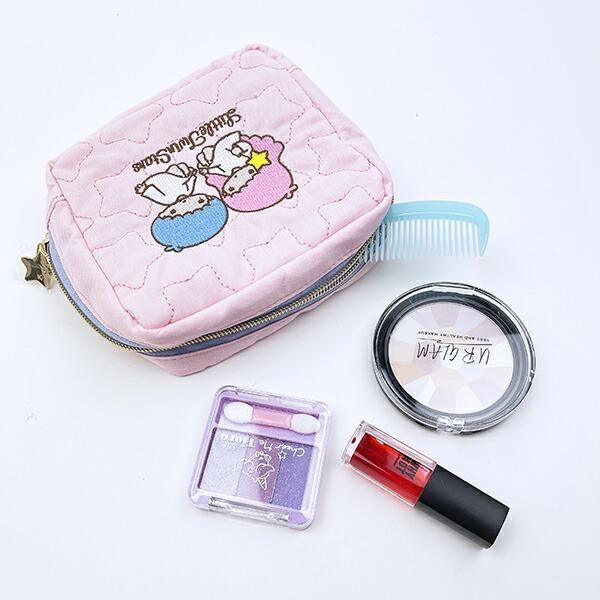 サンリオ リトルツインスターズ キキララ キルティングポーチ Sanrio