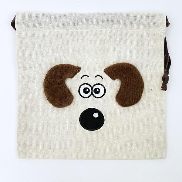 ウォレスとグルミット グルミット ぬいぐるみ巾着