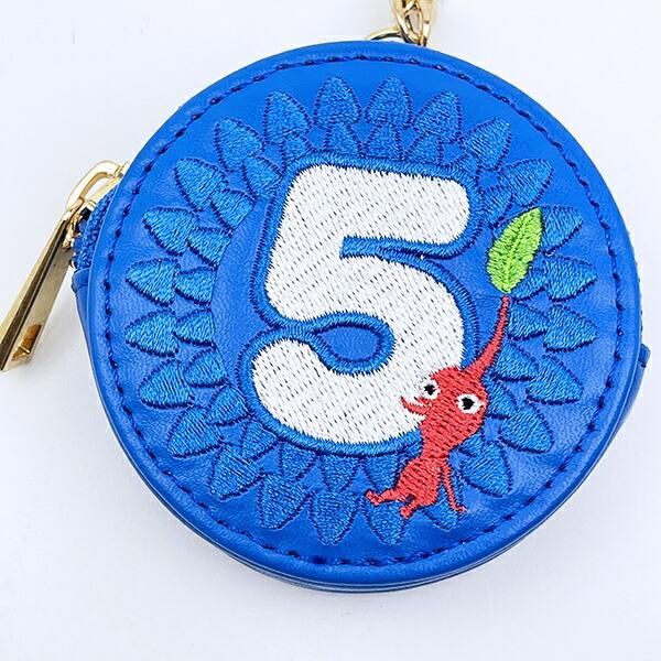 ピクミン チャームミニポーチ 青ペレット