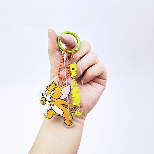 トムとジェリー ジェリー ハローアクリルチャーム キーホルダー