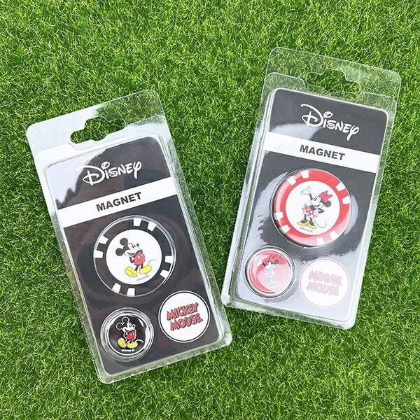 ディズニー ミニーマウス マグネットコイン ゴルフ用品