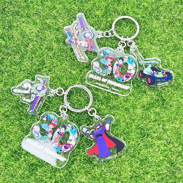 トイストーリーアクリルキーホルダー