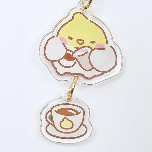 IHOPスイーツキャラクター キーホルダー 2個セット MUFFIN CORAER マフィンコーナー 2連アクリルキーホルダー DEVYEGG