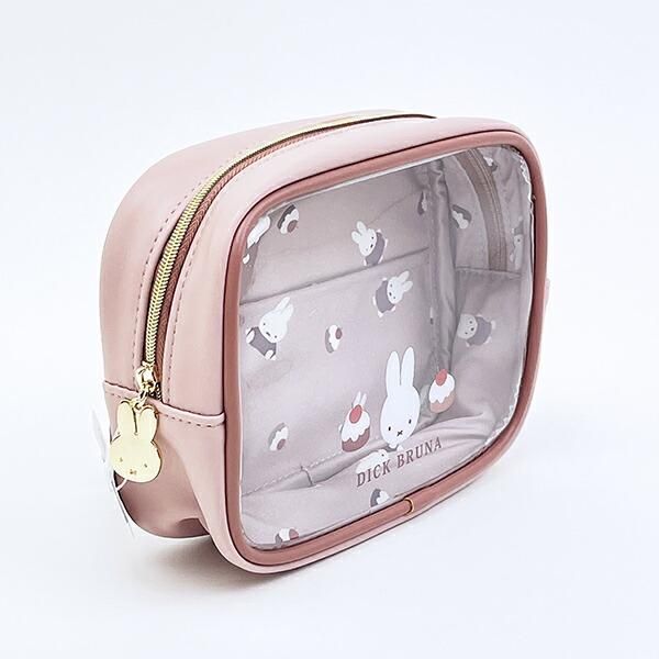 ミッフィー miffy ボックスポーチ ピンク ドルチェシリーズ