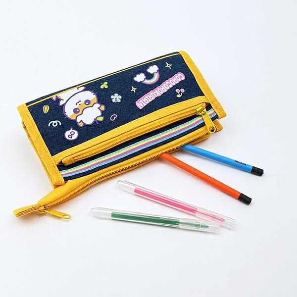 サンリオ コロコロクリリン デニムポーチ 胸キュンメモリーズ